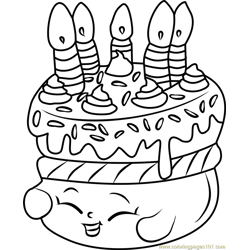 Shopkin coloring pages for kids