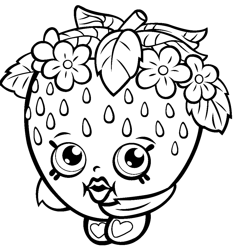 Shopkins coloring pages printable for free download