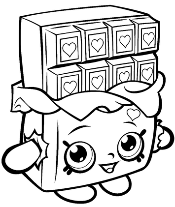 Shopkins coloring pages