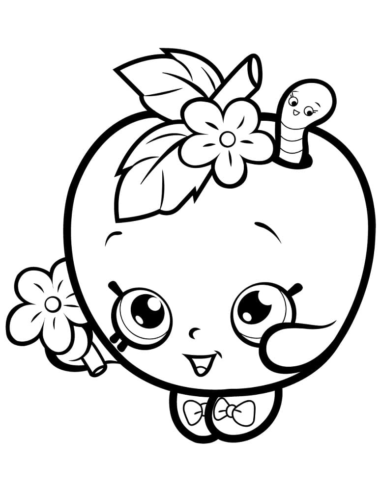 Shopkins coloring pages