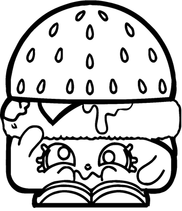 Shopkins coloring pages