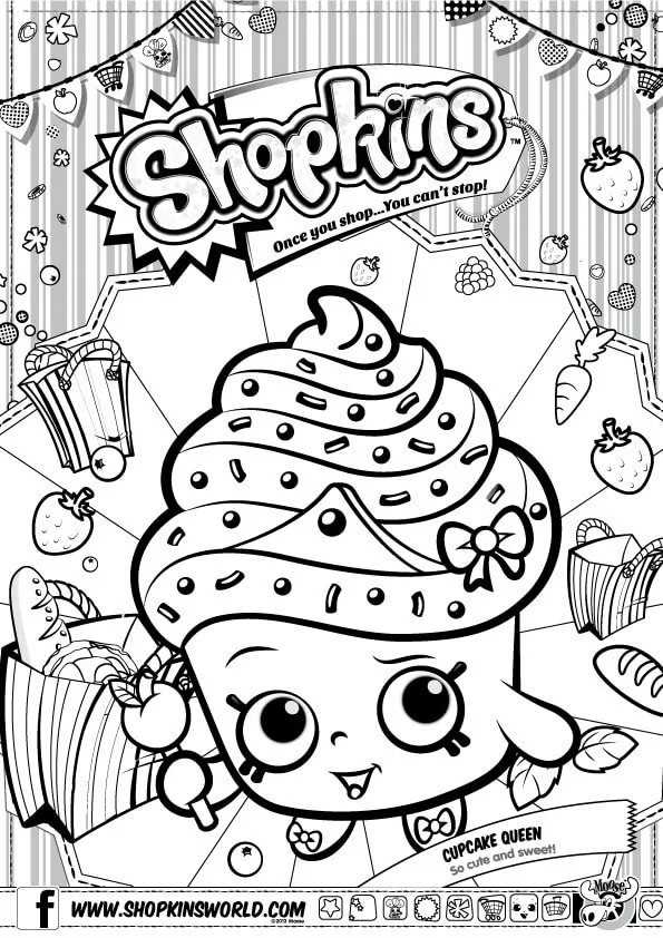 Shopkins coloring pages season