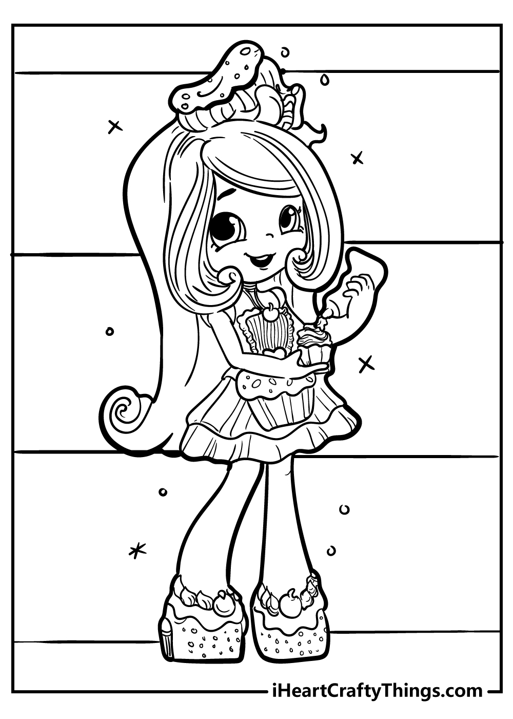 Shopkins coloring pages free printables