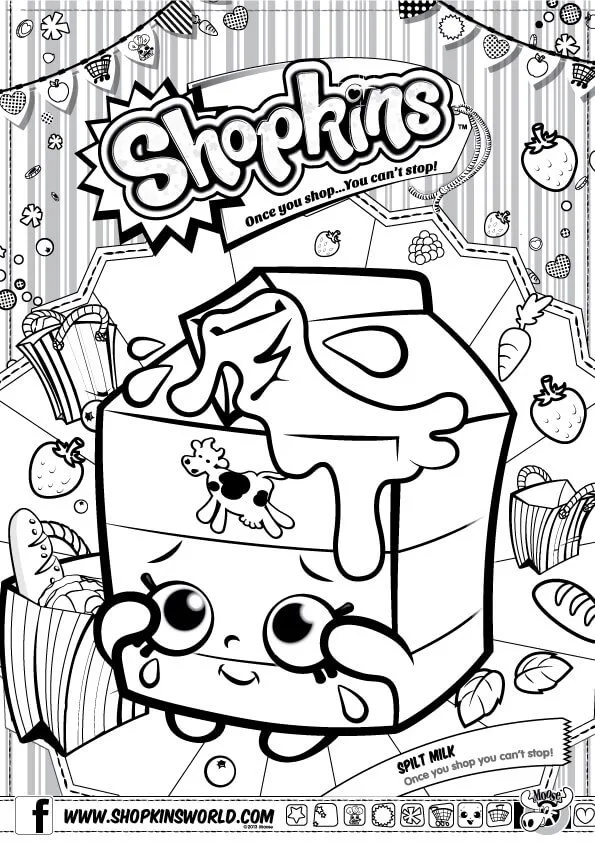 Shopkins coloring pages season