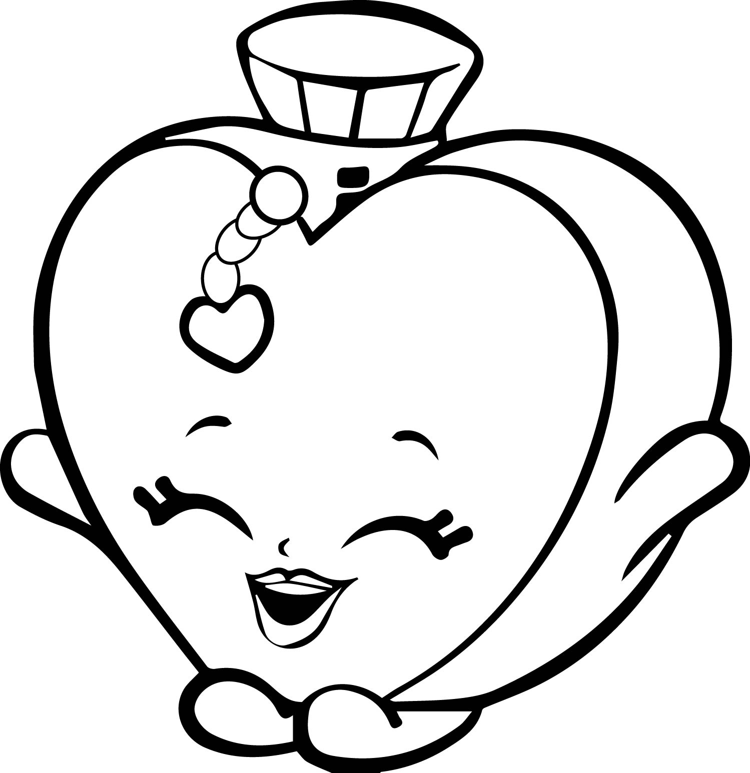 Shopkins coloring pages