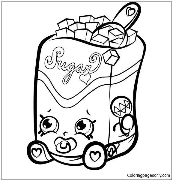 Free printable shopkins coloring pages for kids and adults of all ages