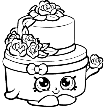 Shopkins coloring pages