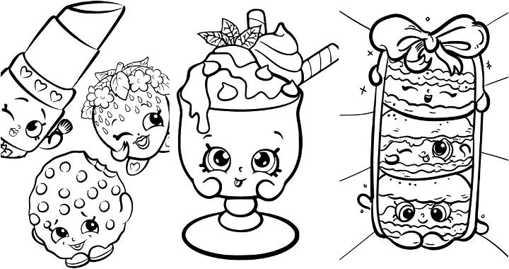 Free shopkins coloring pages for kids and adults
