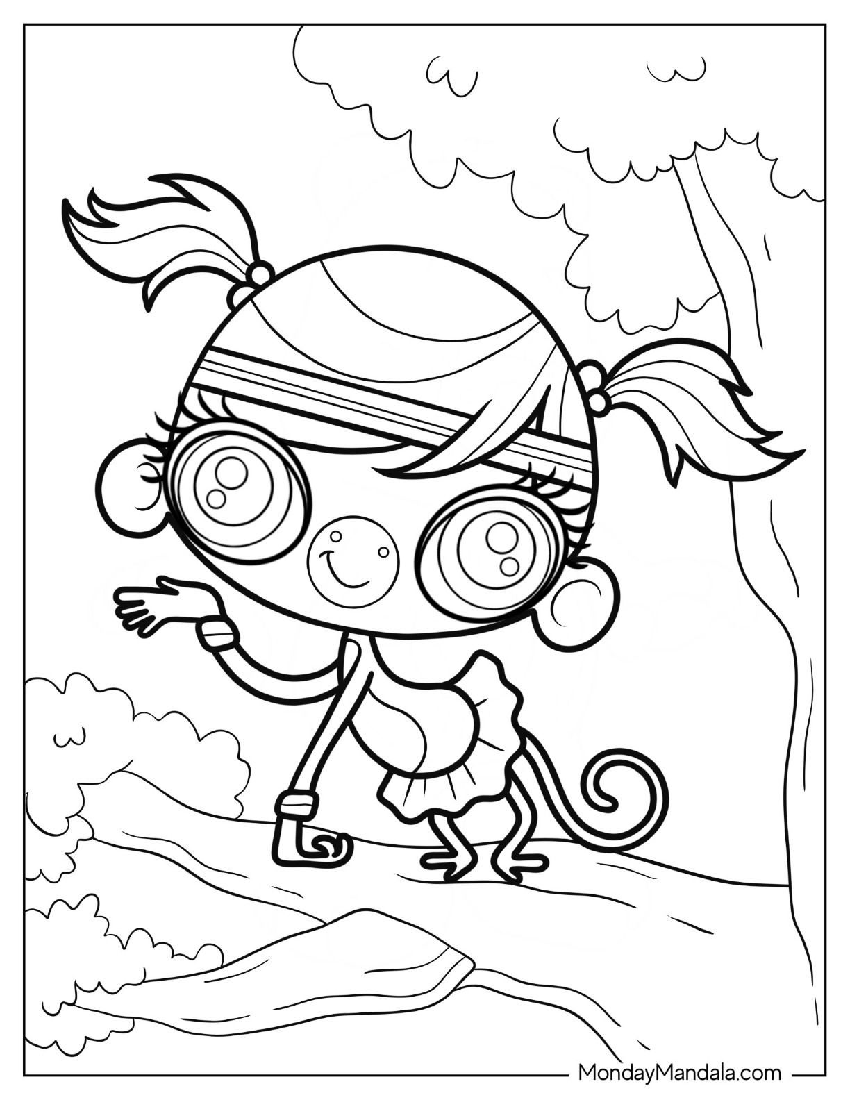 Littlest pet shop coloring pages free pdf printables