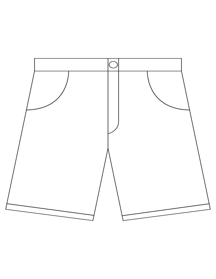 Shorts coloring pages download free shorts coloring pages for kids best coloring pages