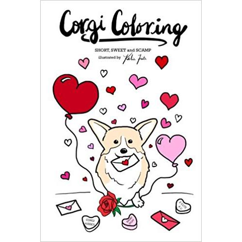 Corgi coloring short sweet and scamp â corgi things