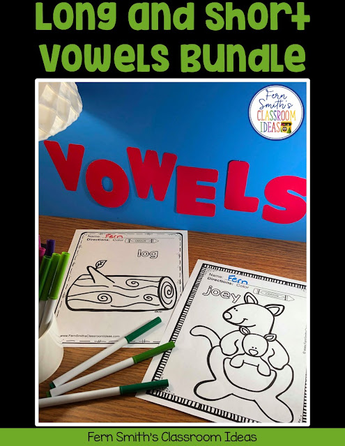 Need something fun for long vowel and short vowel review at the start of school