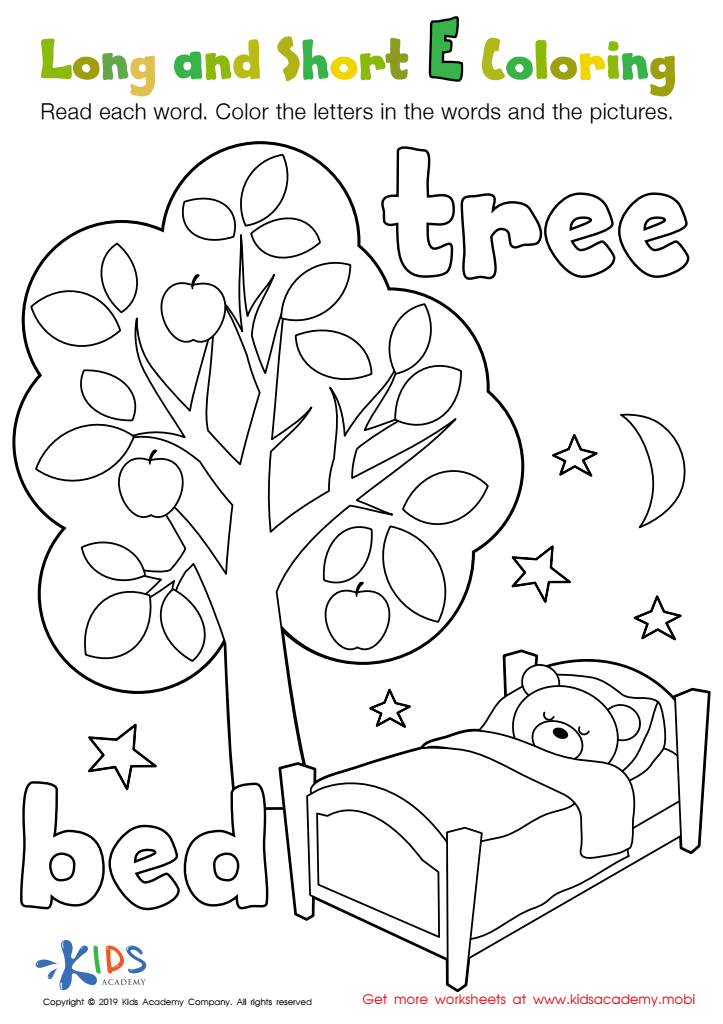 St grade phonics coloring pages â free printables