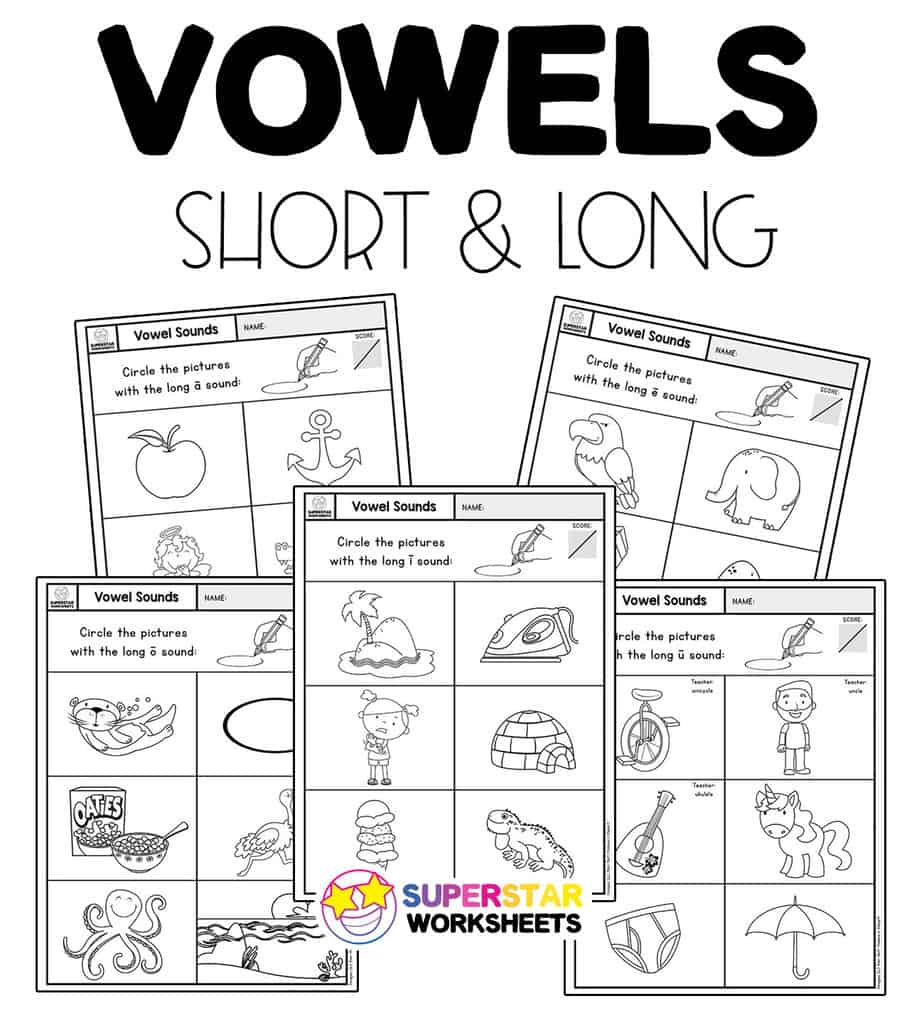 Vowel sounds worksheets