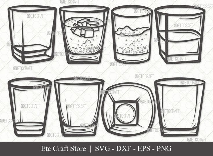 Shot glass outline svg alcohol glass svg shot glass glass outline