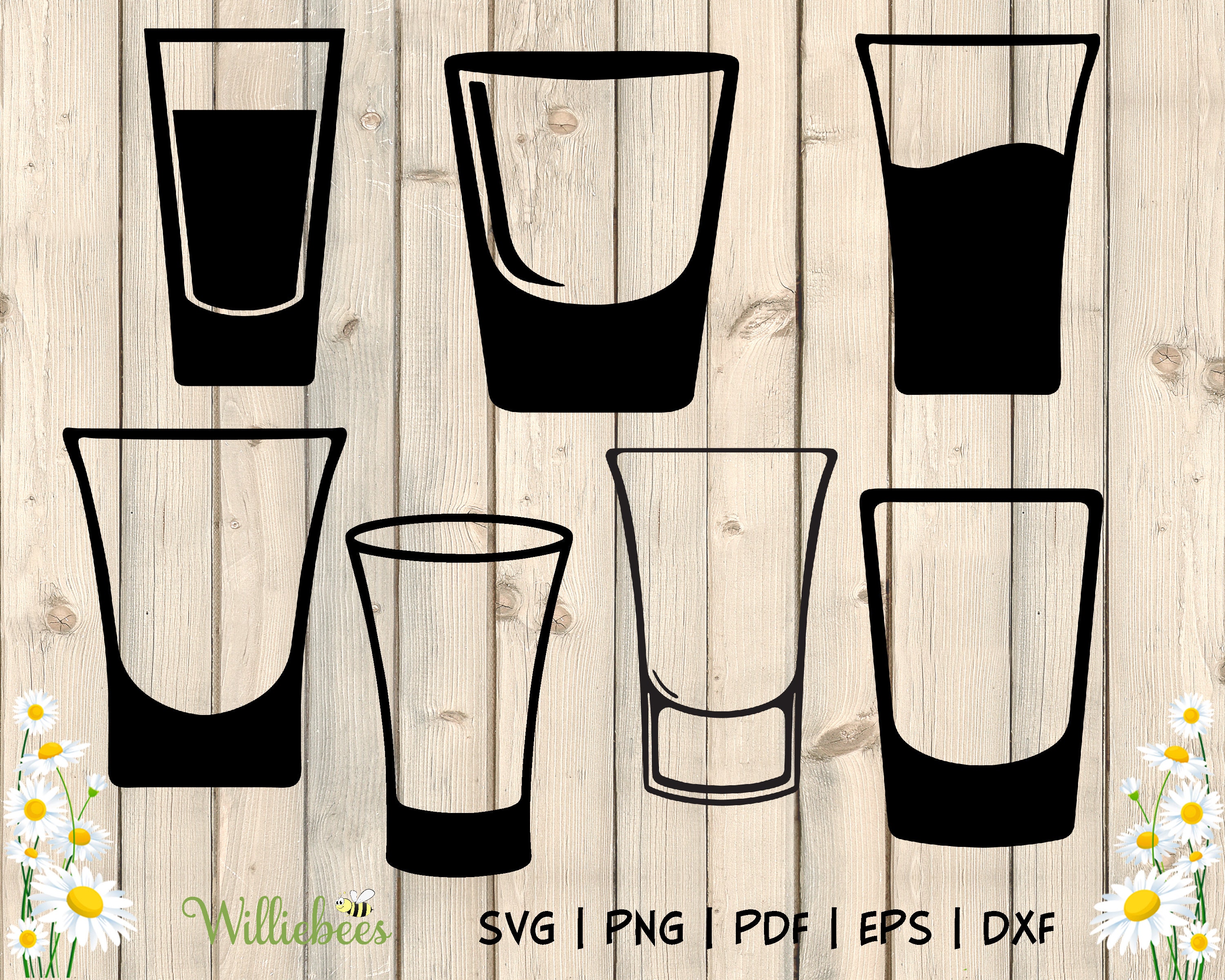 Shot glass svg