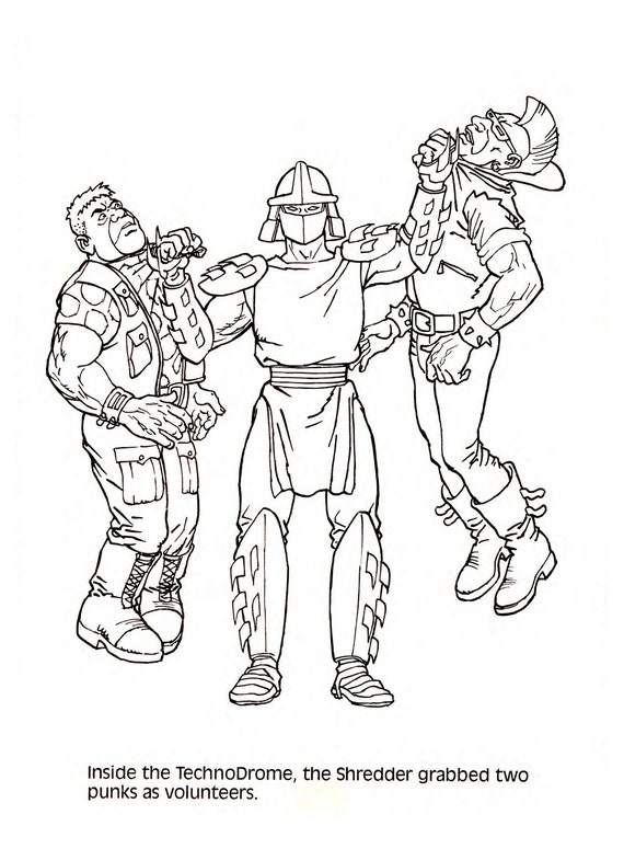 Tmnt mutant madness coloring book pdf digifile