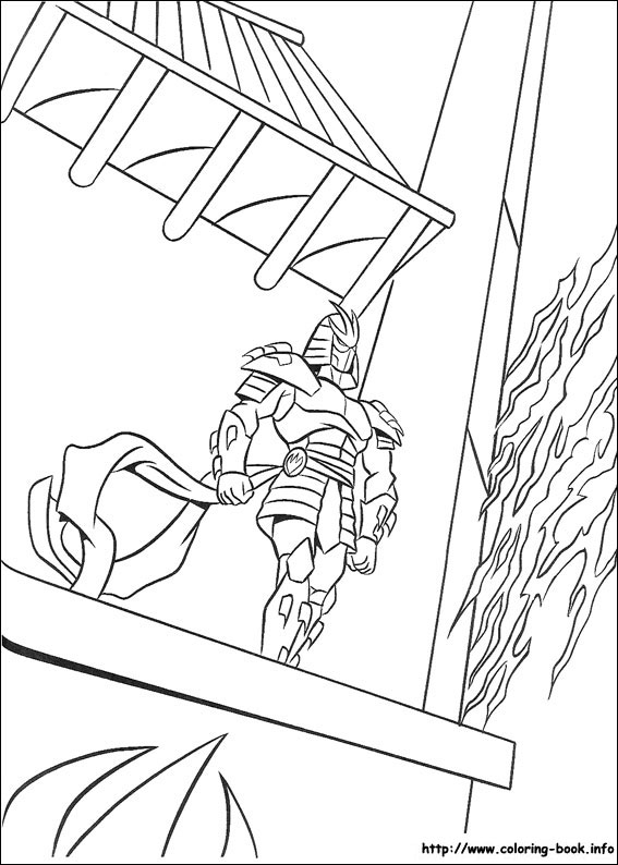 Teenage mutant ninja turtles coloring picture