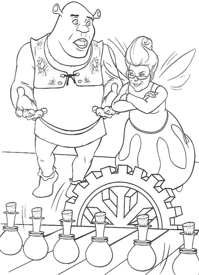 Shrek coloring pages cartoon coloring pages coloring pages shrek