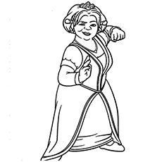 Top free printable shrek coloring pages online