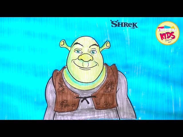 Coloring shrek coloring pages