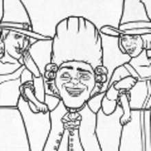 Shreks enemies coloring pages