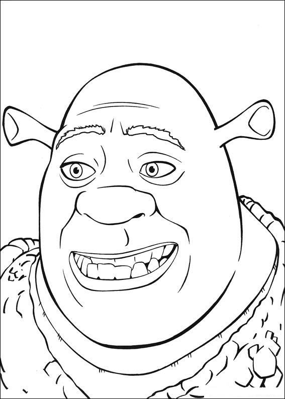 Coloring pages shrek