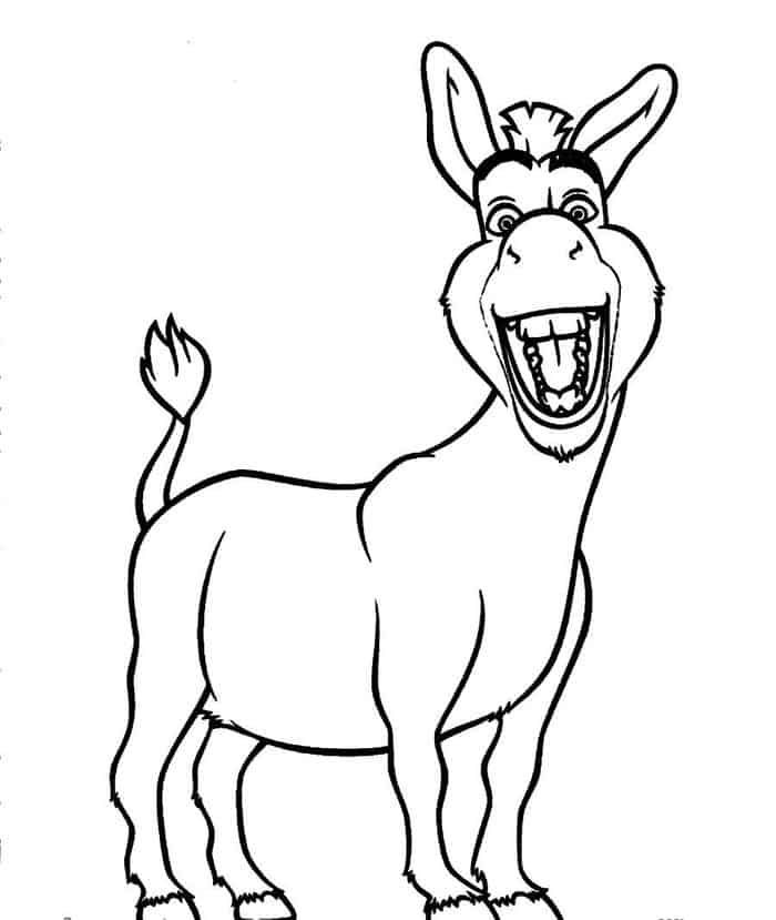 Coloring pages of donkey from shrek dragon coloring page cartoon coloring pages coloring pages