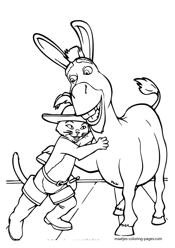 Shrek coloring pages