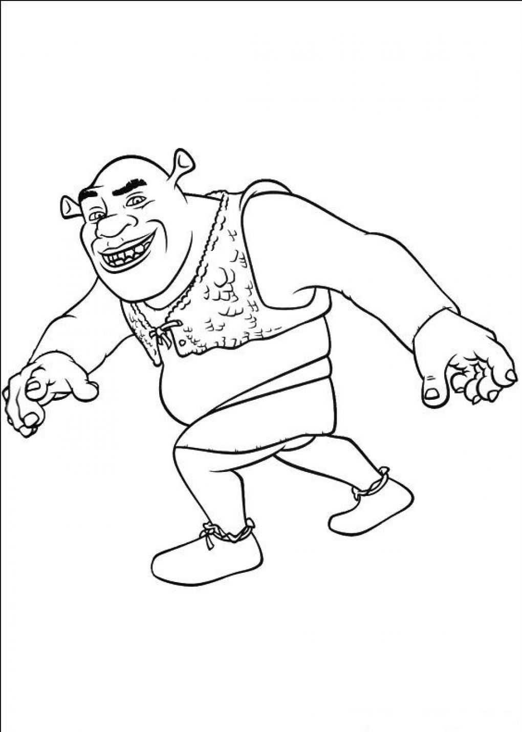 Coloring pages shrek coloring pages for adults