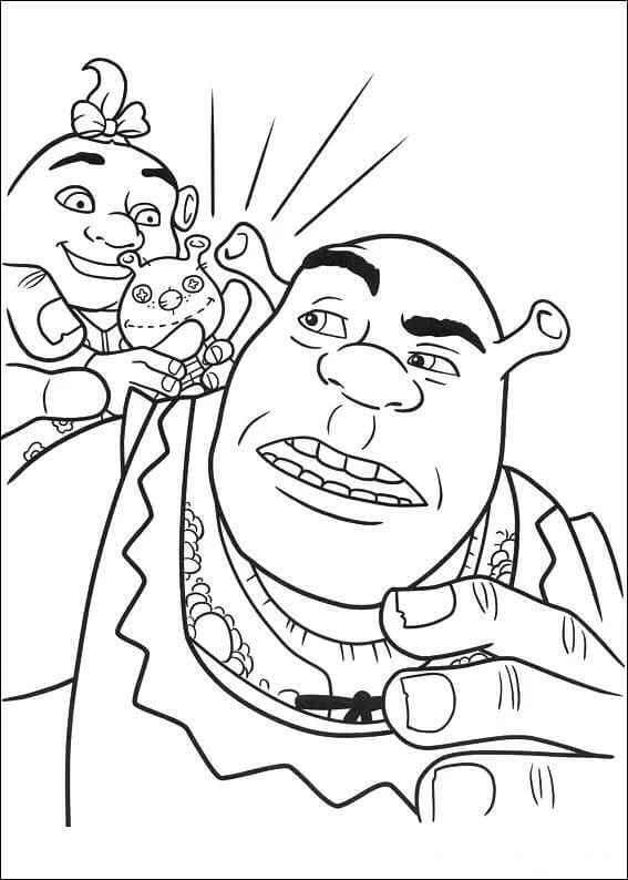 Shrek coloring pages