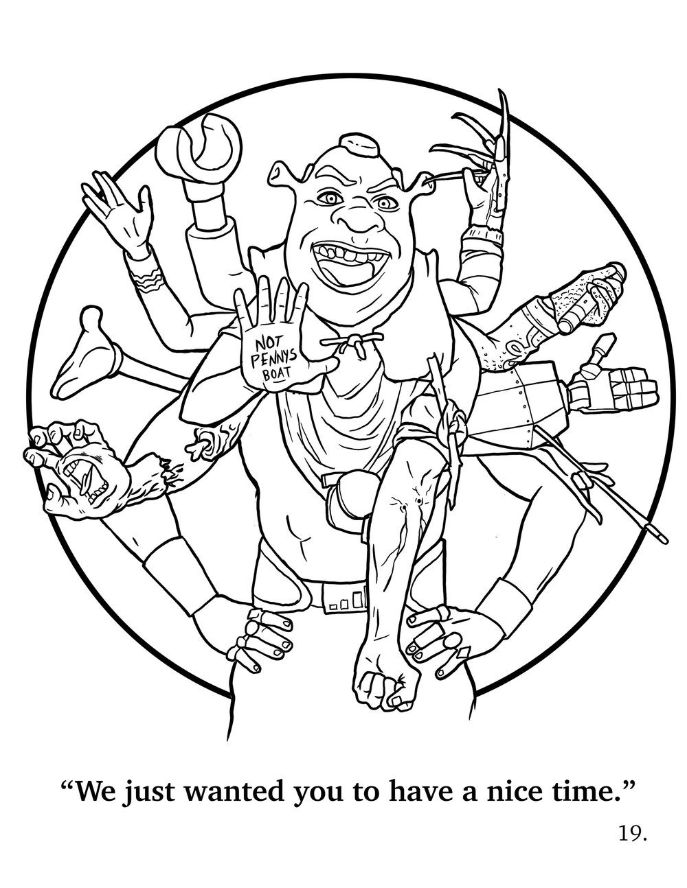 Im dying and theres a shrek coloring book â barak hardley