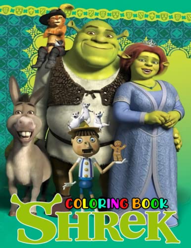 Å hrek coloring book coloring pages filled with å hrek jumbo illustrations for kids