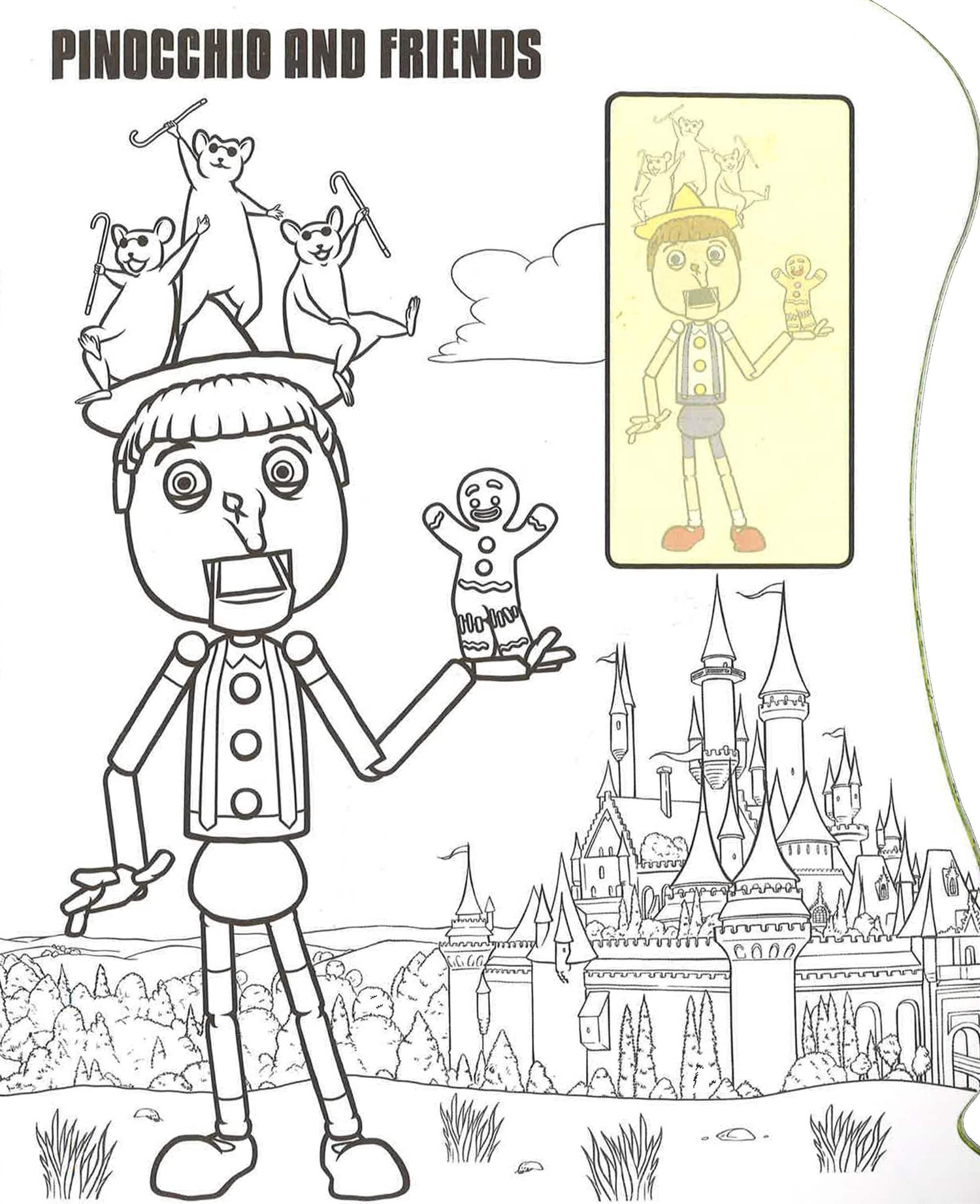 Colouring book shrek â