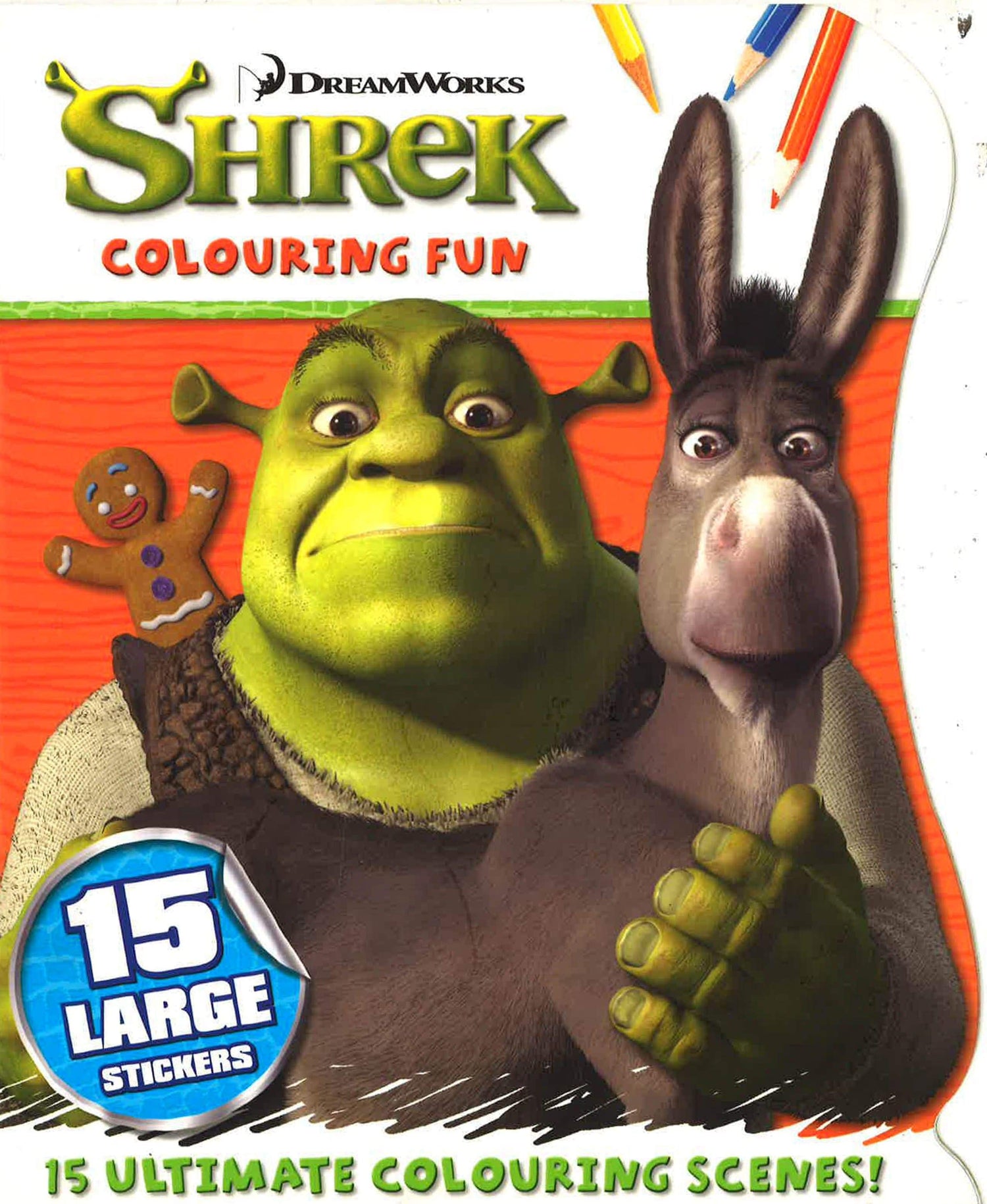 Colouring book shrek â