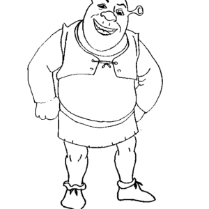 Shrek coloring pages printable for free download