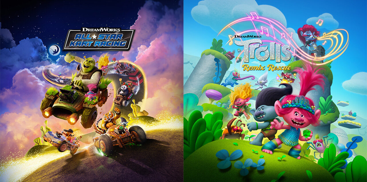 Dreamworks reveals animated kart racer trolls video games wire