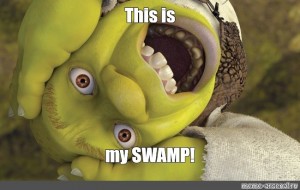 Create meme shrek wallpaper shrek shouts shrek yells