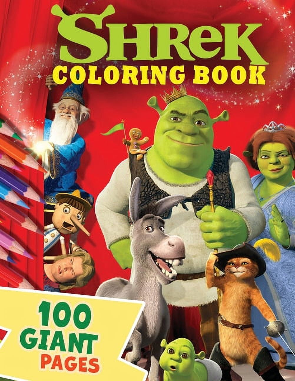 Shrek coloring book super gift for kids and fans