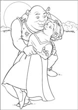 Shrek coloring pages on coloring