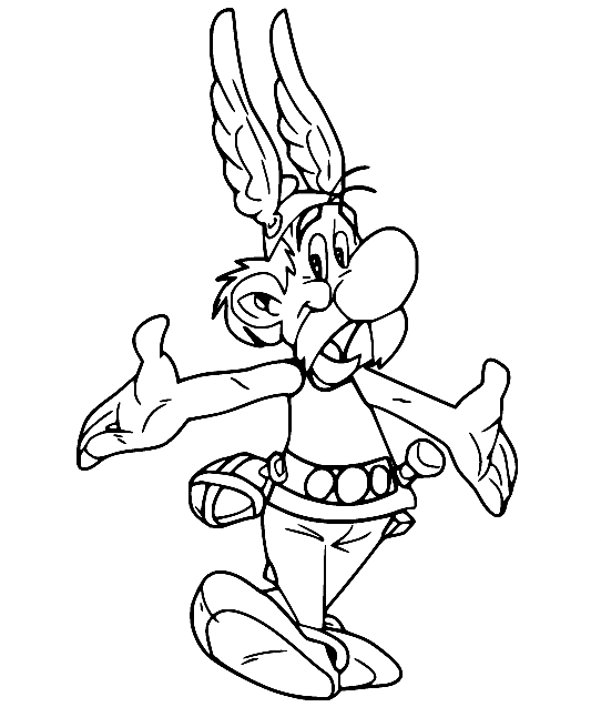 Asterix coloring pages printable for free download