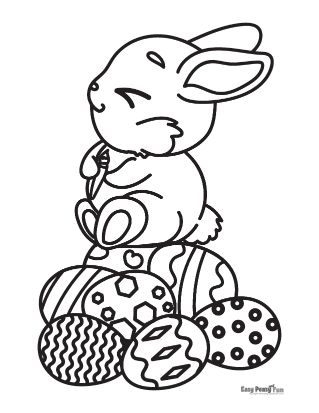 Easter coloring pages â printable coloring pages