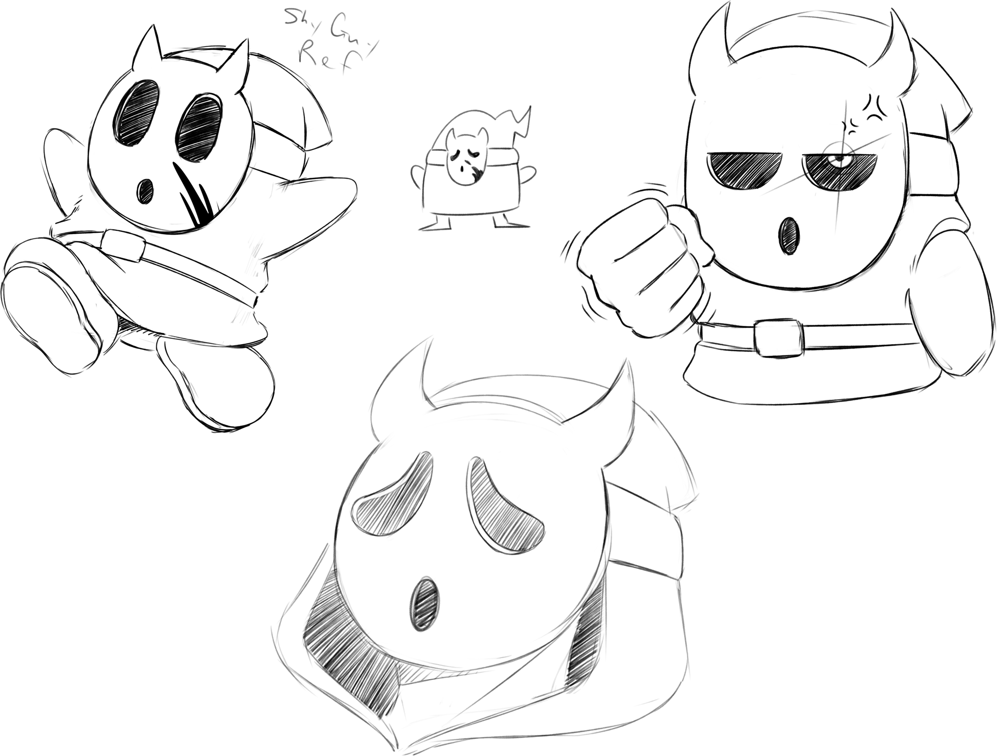 Mifiles â on x i want to develop a shy guy oc and this is what i have so far httpstcojgdglwjg x