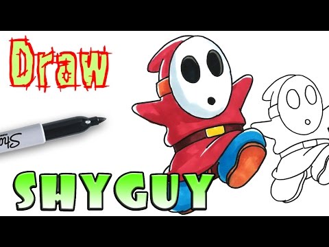 How to draw mario characters