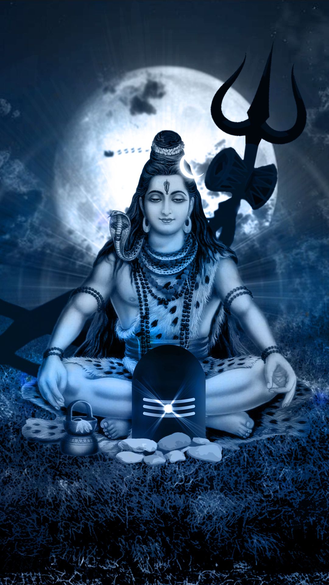 Lord shiva d android wallpapers