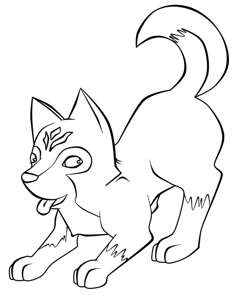 Husky coloring pages