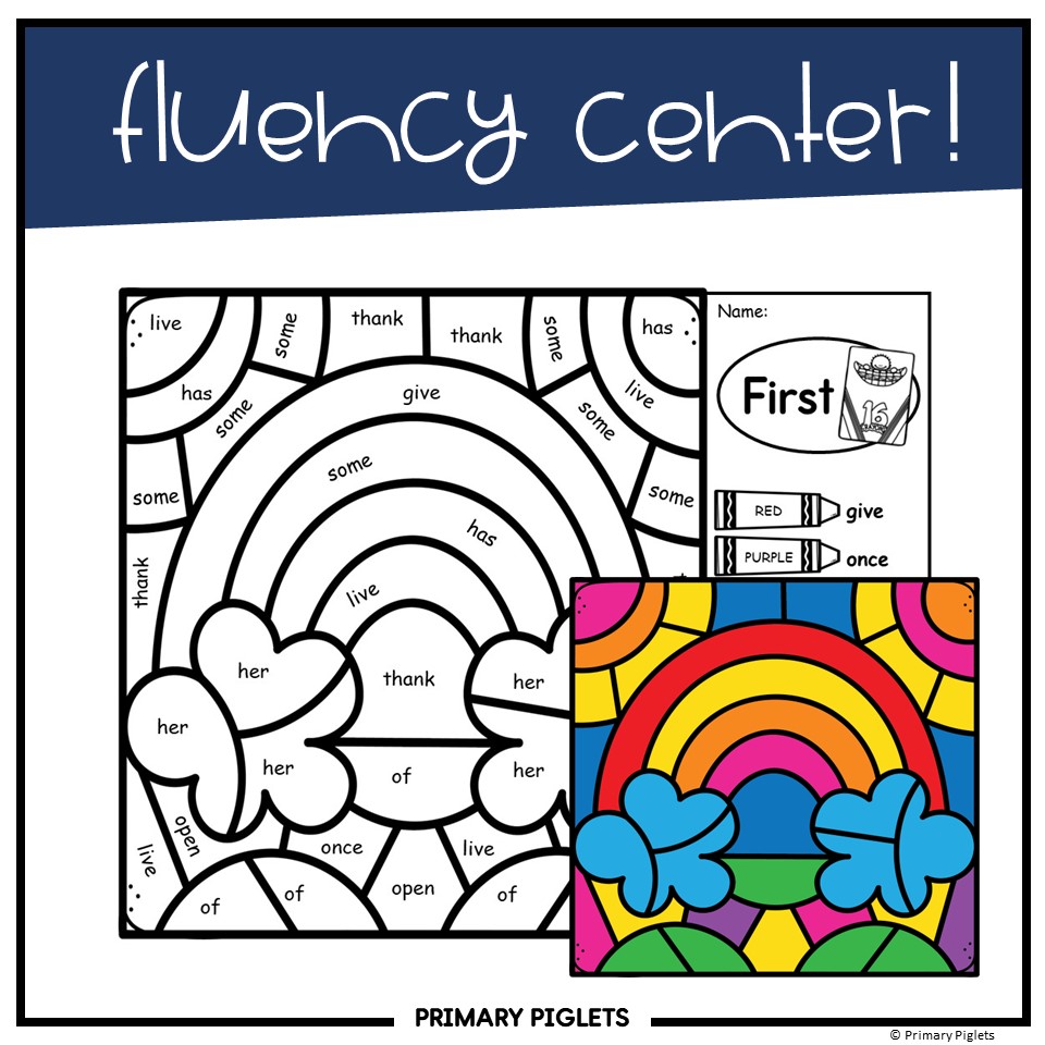 Color by sight words color by code sight words first grade sight words first grade color by code coloring sheets