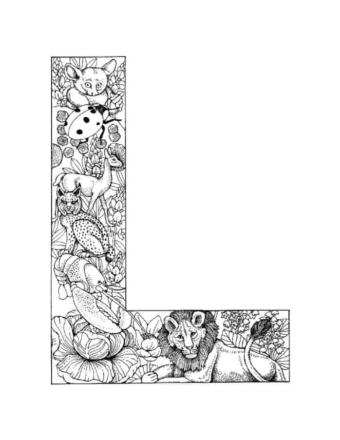 Entertain your little ones with our alphabet coloring pages