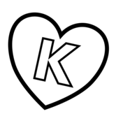 Letter k coloring pages free coloring pages