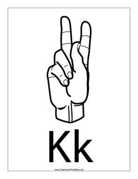 Letter k